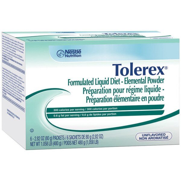 Nestle Tolerex Gi - Formulated Liquid Diet Elemental Powder, PK60, Nestle, Mfr#: 10043900458059